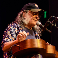 Explore photos of David Lindley at 142 Throckmorton Theatre in Mill Valley on February 02, 2017